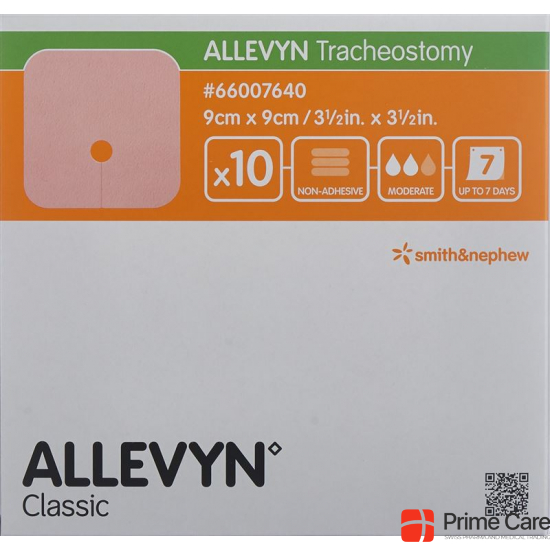 Allevyn Tracheostomy Wundkompressen 9cmx9cm 10 Beutel buy online