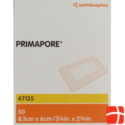 Primapore Wundverband 8.3x6cm 50 Stück