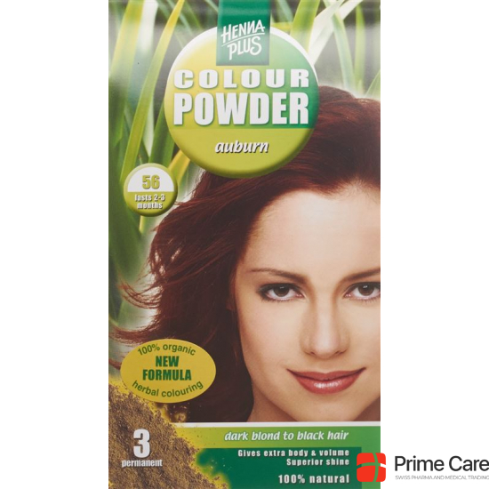 Henna Plus Color Powder 56 Kastanie 100g buy online