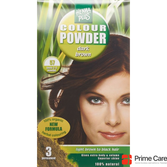 Henna Plus Color Powder 57 Braun 100g buy online