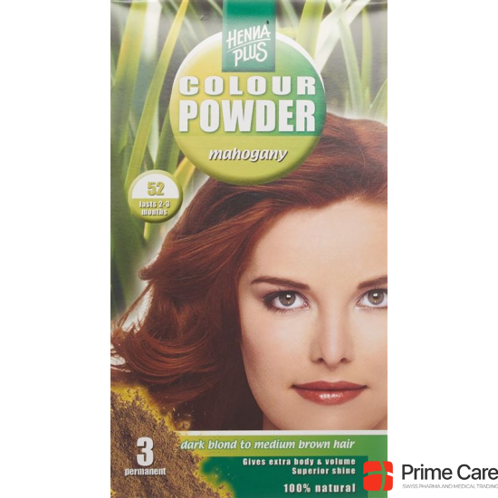 Henna Plus Color Powder 52 Mahagony 100g buy online