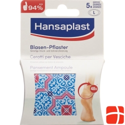 Hansaplast foot expert SOS Blasen-Pflaster 5 Stück Gross für Fersen