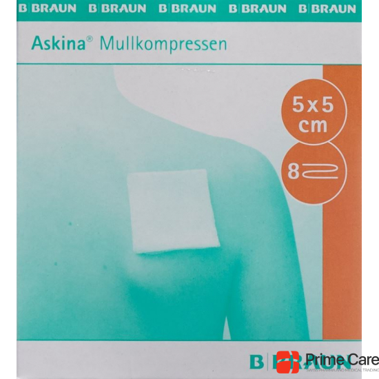 Askina Mullkompresse Steril 5cmx5cm 2x 25 Stück buy online