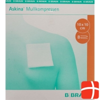 Askina Mullkompresse Steril 10cmx10cm 2x 25 Stück