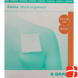 Askina Mullkompresse Steril 10cmx10cm 2x 25 Stück
