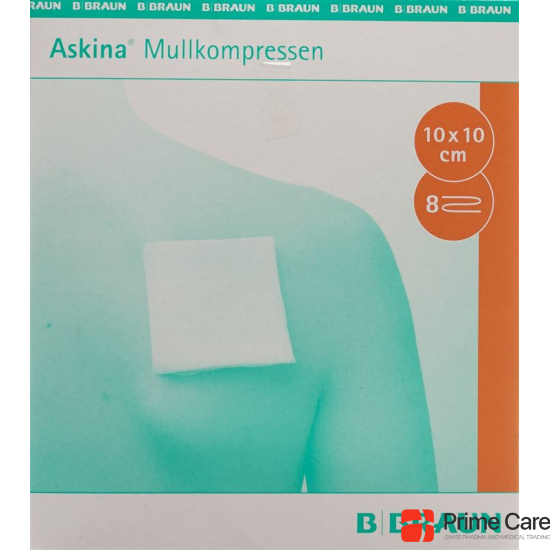 Askina Mullkompresse Steril 10cmx10cm 2x 25 Stück buy online