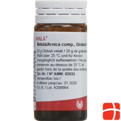 Wala Betula/arnica Comp Globuli 20g