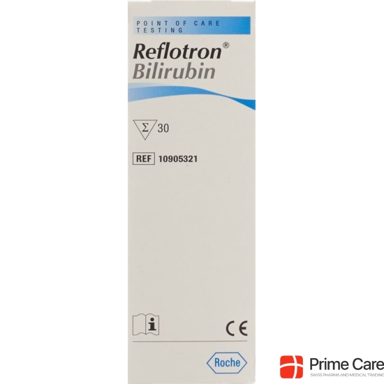 REFLOTRON bilirubin test strips 30 pcs