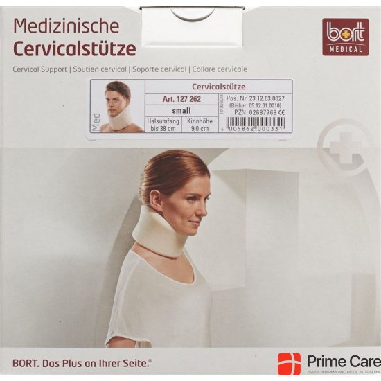 Bort Cervical Stütze 9cm -38cm Grösse S Weiss buy online