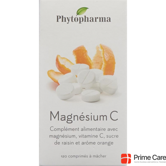 Phytopharma Magnesium C Kautabletten 120 Stück buy online