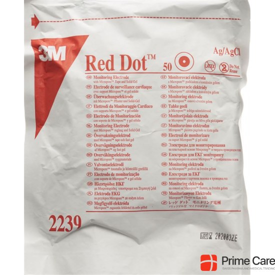 3M Red Dot Ekg Elekt Micropore Erwachsene Rund 50 Stück buy online