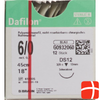 Dafilon 45cm Blau Dose 12 6-0 12 Stück