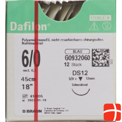 Dafilon 45cm Blau Dose 12 6-0 12 Stück