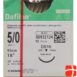 Dafilon 45cm Blau Dose 16 5-0 12 Stück