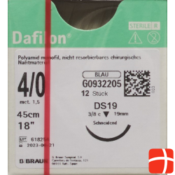 Dafilon 45cm Blau Dose 19 4-0 12 Stück