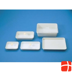Semadeni plastic tray 29x16x3.5cm melam white