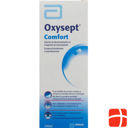 Oxysept Comfort Lösung + Tabletten Kombi 240ml