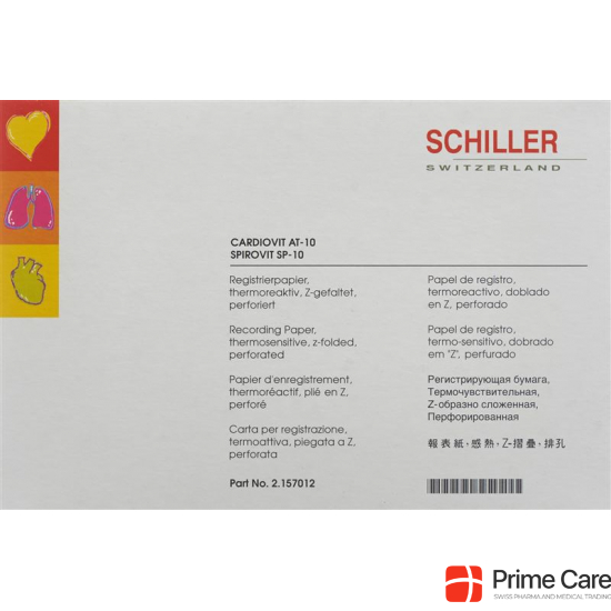 Schiller Cardiovit Reg Faltpap At10/sp10 buy online