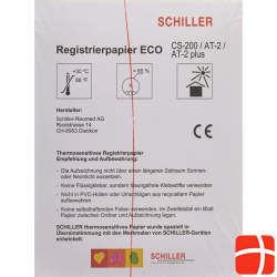 Schiller Cardiovit Reg Faltpap At2/cs200