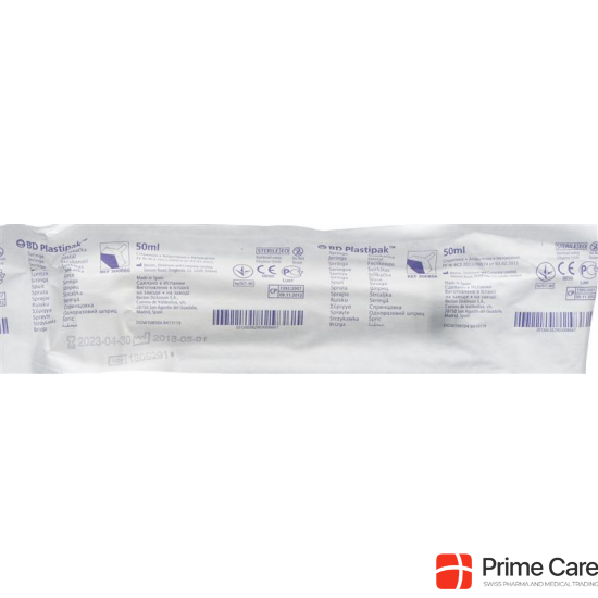 BD Plastipak Spritze 50/60ml Luer 3-teilig Exzentrisch buy online