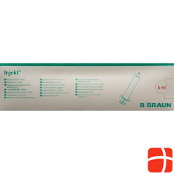 Braun Injektionsspritze 5ml Luer 2-teilig Exzentrisch 100 Stück