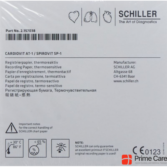Schiller Cardiovit Reg Faltpap At1/sp1 buy online