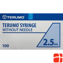 Terumo Injektionsspritzen 3-teilig 2.5ml Zentrisch 100 Stück