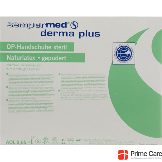 Sempermed Derma Plus surgical gloves 7.5 50 pairs buy online