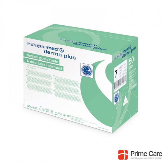 Sempermed Derma Plus surgical gloves 8.5 50 pairs buy online