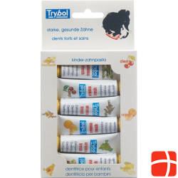 Trybol Kinder Zahnpasta Aromen Ass 6 Tube 8ml