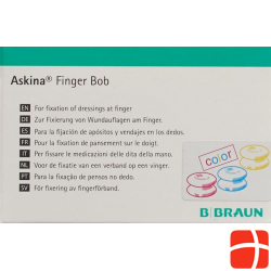 Askina Finger Bob Farbig 50 Stück