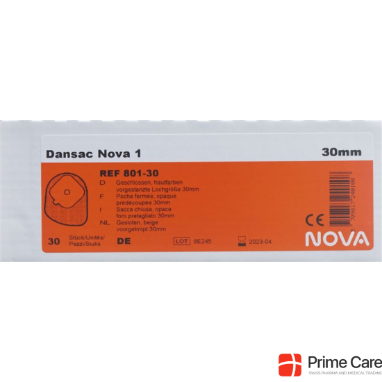 Dansac Nova 1 Colo 30mm Opaque 30 Beutel buy online