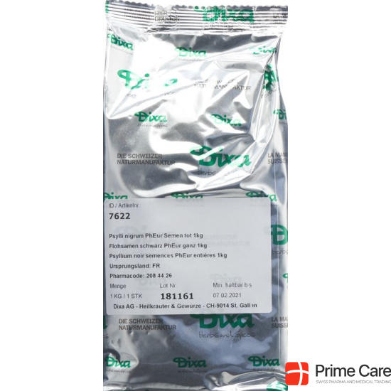 Dixa Psyllii Nigrum Semen Pheur Dep 1kg buy online