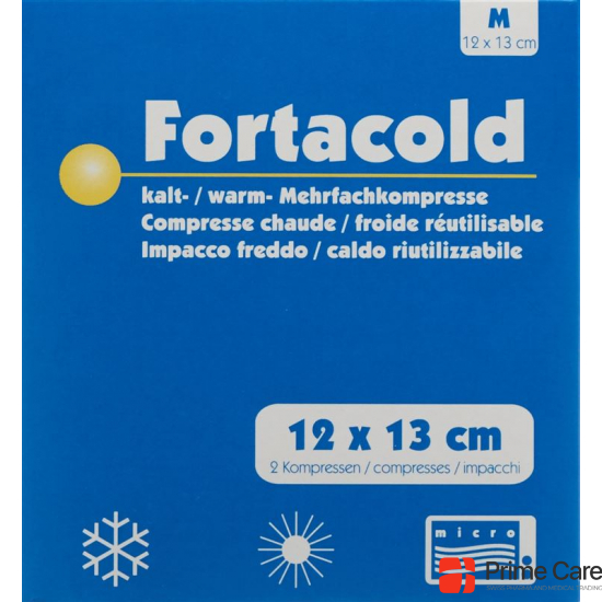 Fortacold Kalt Warm Mehrfachkompr 12x13cm 2 Stück buy online