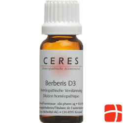 Ceres Berberis D 3 Dilution 20ml