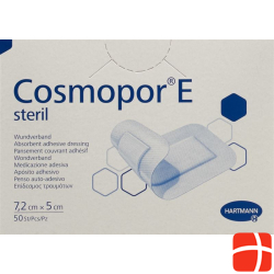 Cosmopor E Wundverband 7.2cmx5cm Steril 50 Stück