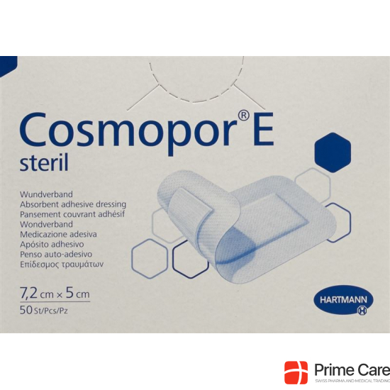 Cosmopor E Wundverband 7.2cmx5cm Steril 50 Stück buy online