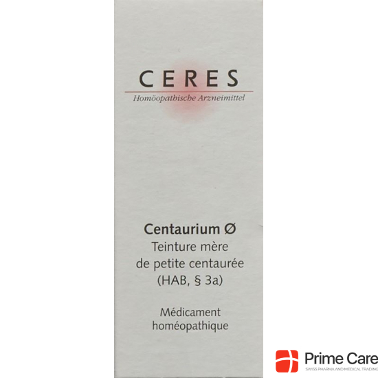 Ceres Centaurium Urtinkt 20ml buy online