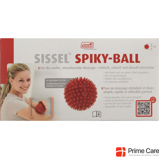 Sissel Igelbaelle 9cm Rot 2 Stück buy online