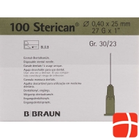 Sterican Nadel Dent 27g 0.4x25mm Grau 100 Stück