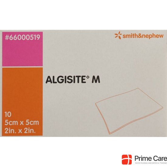 Algisite M Alginat Kompressen 5x5cm 10 Stück buy online