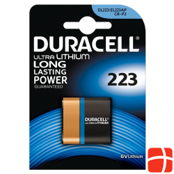 Duracell Batt Foto Ultra 223 6.0v Blister