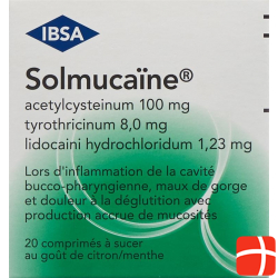 Solmucaine 100mg 20 Lutschtabletten