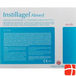 Instillagel Einmalspritzen 5x 5ml