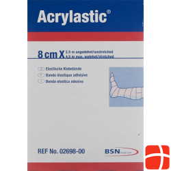 Acrylastic Elastische Klebebinde 2.5m x 8cm