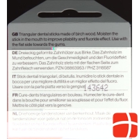 TePe Zahnhölzer mit Fluorid aus Birkenholz Dünn 125 Stück