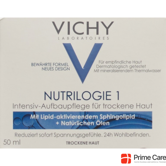 Vichy Nutrilogie 1 Intensive skin care for dry skin 50ml buy online