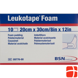 Leukotape Foam Polstermaterial 20x30cm 10 Stück