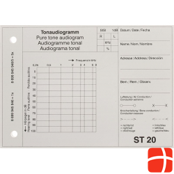 Maico audiogram block St Mod 20