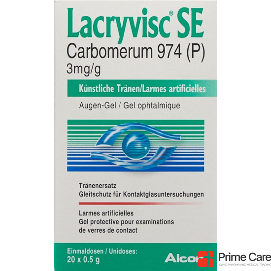 Lacryvisc Se Augengel 20 Monodosen buy online